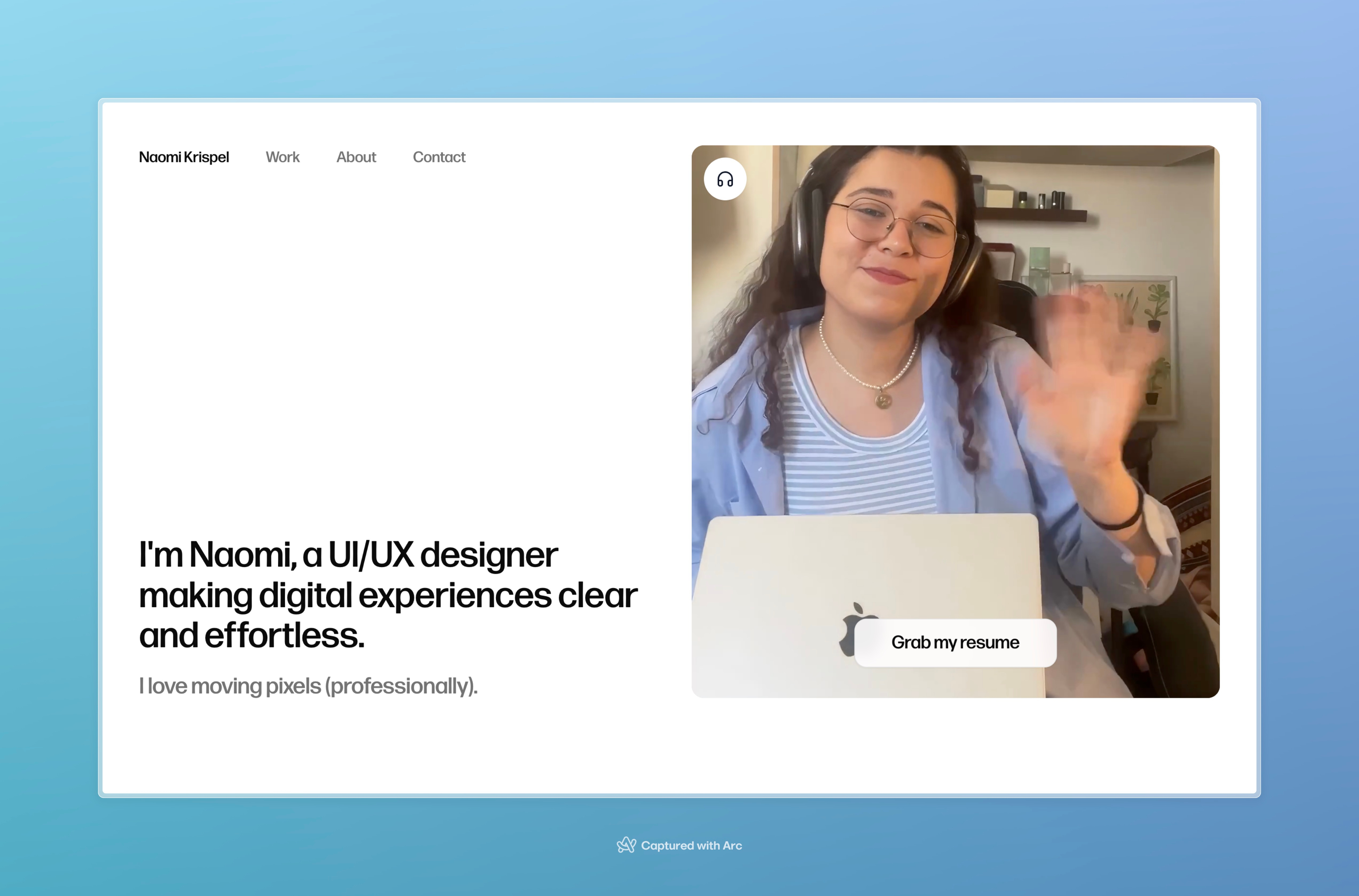 Naomi Krispel - UI/UX Designer